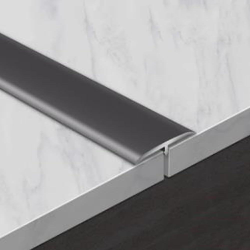 35.4" Floor Transition Strip T Molding Threshold Strip Gap Covering Aluminum for Joining Floor Gaps Carpet Tiles