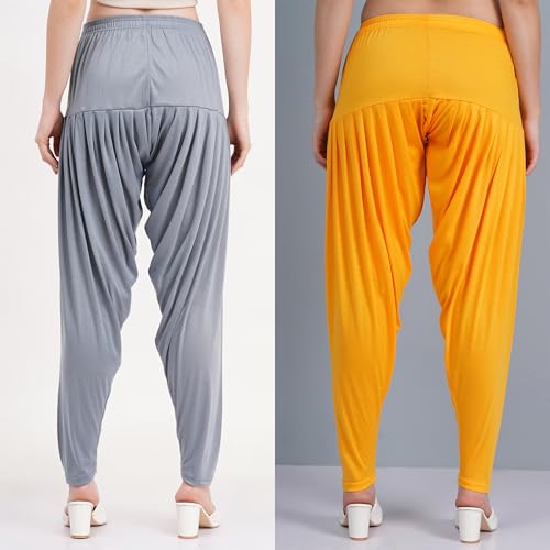 Image of Buy That Trendz Patiala Salwar for Women Relaxed Fit Viscose Patiyala Salwar Harem Bottom Pants
