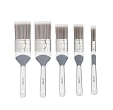 Harris Seriously Good Paintbrush Set, 5 Brush Pack, 1 x 0.5, 1 x 1, 1 x 1.5, 2 x 2 Paint Brushes
