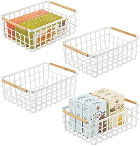 Set Da 6 Cestini Portaoggetti In Plastica, Grandi, Con Manici, Formato A4, Colore Nero, Per Ufficio E Casa - 2
