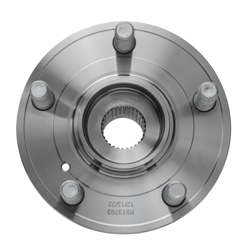 Image of Detroit Axle - 2pc Front Wheel Bearing Hubs for 11-17 Honda Odyssey, 5-Lug Wheel Bearing & Hubs Assembly 2011 2012 2013 2014 2015 2016 2017 Replacement