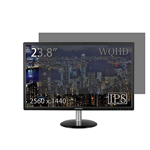 lifeinnotech 覗き見防止 JAPANNEXT JN-IPS244WQHD 23.8インチ ディスプレイ モニター 用 プライバシーフィルター ブルーライトカット 液晶保護フィルム 反射防止 両面使用可能 着脱簡単 紫外線カット 覗き見 防止 の