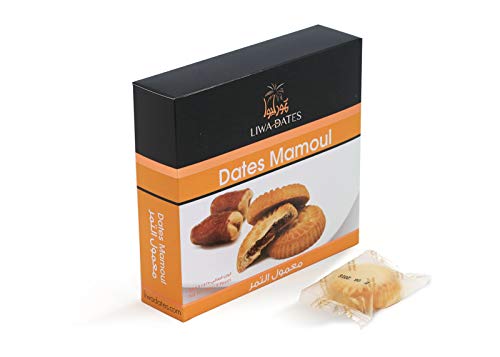 Liwa Dates Maamoul Plain Biscuits Snack,250g