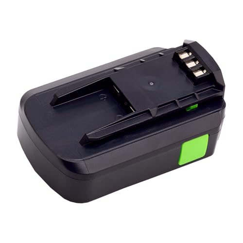 3000mAh 10 8V / 12V Li-Ion Ersatzakku für Festool BPC 12 C 12 Li T 12+3 - Hochleistungs-Akkupack für 498336 498338 498339 (Kein Löten erforderlich)