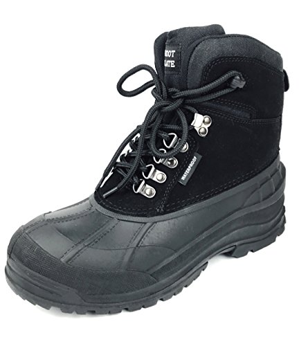 MEADA LABO Winter Duck Snow Boot Black103- 9