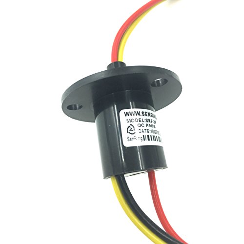 WYPH 250Rpm 3 Wires Mini Slip Ring 15A 240V for Wind Turbine Wind Power Generator