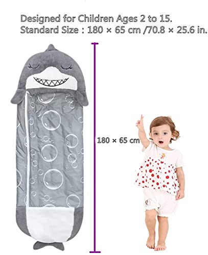 Large children’s Play Pillow Happy Sleeping Bag 180 x 60cm 2-in-1 Cartoon Animal Happy Game Sleeping Bag, Soft and Comfortable Sleeping Bag Pillows Foldable Seat Cushion Bringing Surprises to Children - Image 3