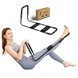 PressLoo Hamstring Stretcher for Knee Pain Relief, Adjustable Low Back Stretcher Calf Stretching Equipment, Deep Muscle Stretch, MCL Surgery Recovery & Flexibility Training Machine - Upgraded 2025