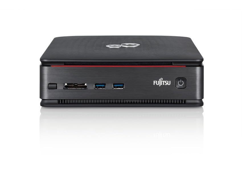Fujitsu Esprimo Q920 Tiny Mini Intel Quad Core i5 256GB SSD Festplatte 8GB Speicher Windows 11 Pro Business Desktop Computer Mini PC (Generalüberholt)