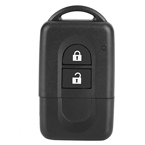 Leapiture Car Key Fob Case Vehicle Key Cover 2 Button ABS Remote Flip Shell Vehicle Shell Replacement Kit for Car Automotive Keys