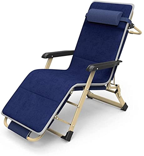 Chaise pliante jardin inclinable 200 kg noire portable pour plage