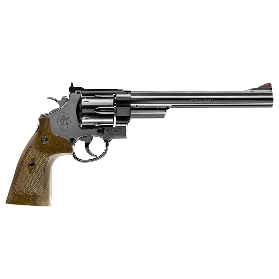 Smith & Wesson M29-8 3/8" CO2 (4,5mm)| Pistola de Aire comprimido (Bolas de BB´s) Calibre 4,5 mm + 5 Cargas de Co2 + 500 Bolas. Full Metal.