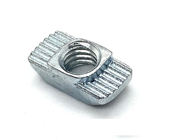 Aluminum Extrusion T-Slot Drop in T-Nut 15 Series 1/4-20 Thread (100 Pack) Compatible with 80/20 3933