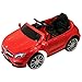 Produktbild HOMCOM Mercedes Benz AMG Lizenz Kinder Kinderfahrzeug Elektroauto 1 x 6 V Motor Fernbedienung USB-Anschluss für MP3 Licht Rot 100 x 58 x 46 cm