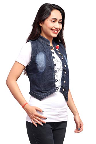 Image of FNOCKS Women's Solid Regular Jacket (JKWJK Black Free Size)