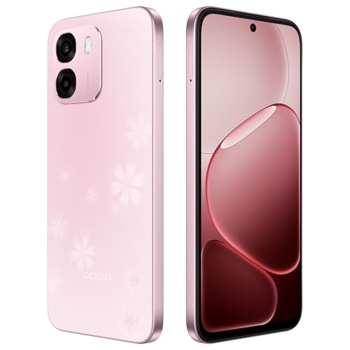 Image of OPPO A6 5G (Sakura Pink, 6GB RAM,128GB Storage) Without Offer