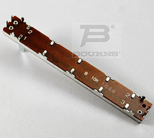 Bourns 60MM SINGLE LINEAR (2 PACK) 287-4474 10K Ohm Slide Potentiometer 60Mm Single Linear Taper thumb #1