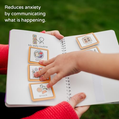 Communication Book for Children with 34 Visual Symbol Picture Cards to Support Communication, Transition and Emotional Development for Autism, ADHD, nonverbal, Speech and Language (Preschoolers) - Image 8