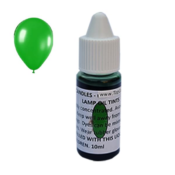 Green Lamp Oil Tint Dye Firefly Smokeless Odourless Liquid 10ml