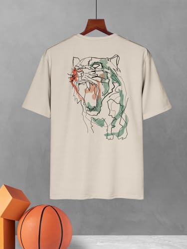 Image of BULLMER Trendy Clothing Set with Oversized T-Shirt & Pants Co-ords for Men