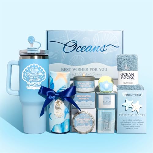 Birthday Gifts for Women,Ocean Beach Self Care Gifts for Women