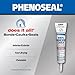 Phenoseal Does It All Vinyl Adhesive Caulk, Translucent, 5.5 oz (7079807027)