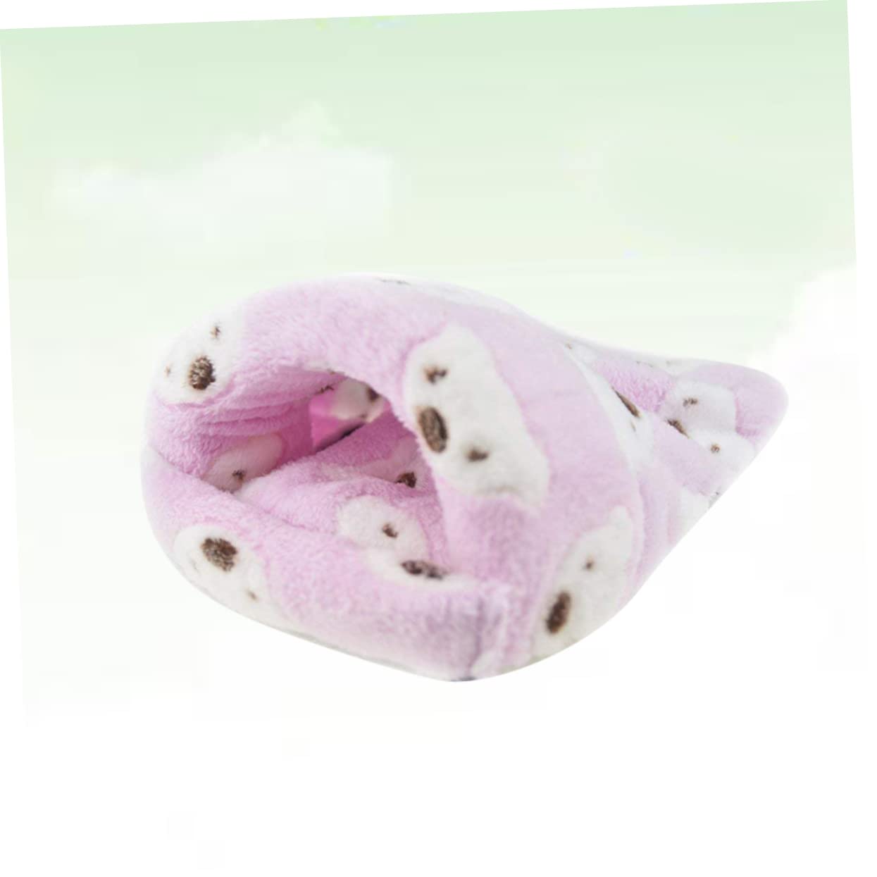 Supvox 3stücke Kleintier Schlafsack Aus Fleece Kleines Hamsterhaus Für Winter Gemütliches Nest Für Meerschweinchen Chinchilla Igel Und Eichhörnchen