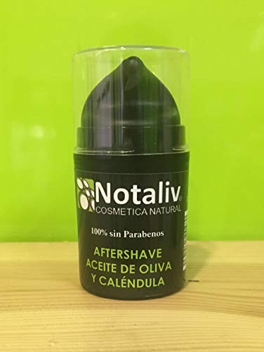 Notaliv Cosmética Natural Aftershave Con Aceite de Oliva y Caléndula - 50 ml