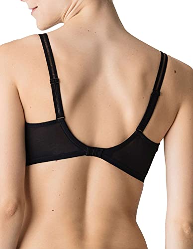 Primadonna Women's -1450 Twist I Want You Full Cup Underwire Bra 014, Black, 34F #TOP1