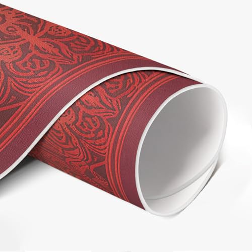 Tapis vinyle rond cuisine résistant pour protéger le sol - 6
