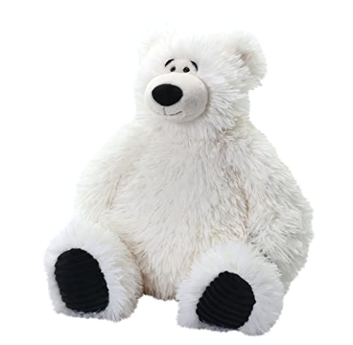 Peluche ours polaire lestée 38 cm Wild Republic en garnissage recyclé