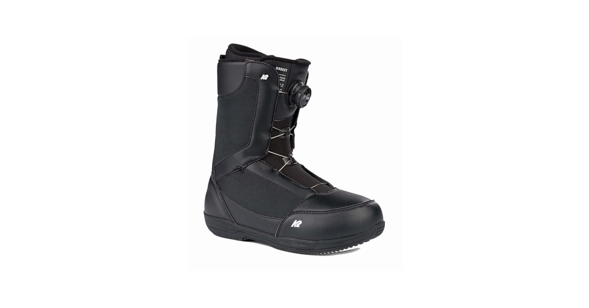 Amazon.com : K2 Market Mens Snowboard Boots, Black, 10