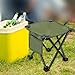 Menolana Portable Folding Camping Stool Recliner Foot Rest Multipurpose Compact Small Foldable Chair for Fishing Beach Backpacking BBQ