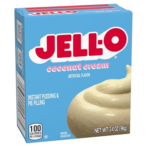 Jell-O coconut cream Instant Pudding & Pie Filling (96g)