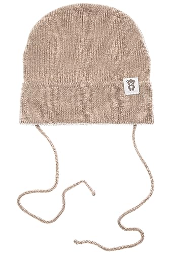 KNITAS Einlagig Gestrickte Babymütze aus Merino und Kaschmirwolle für...