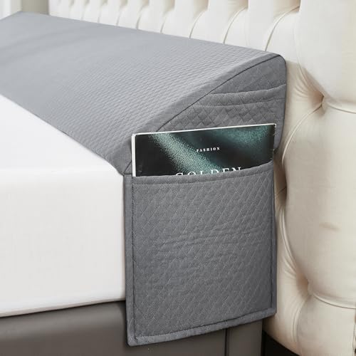 SWTMERRY Cuscino con cuneo per testiera – cuneo per riempire spazi vuoti, comodo cuscino per lo schienale per dormire (137 x 25 x 15 cm)