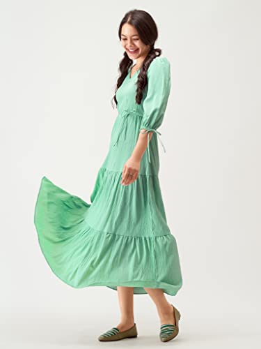 Image of AASK Women Fit and Flare Dress