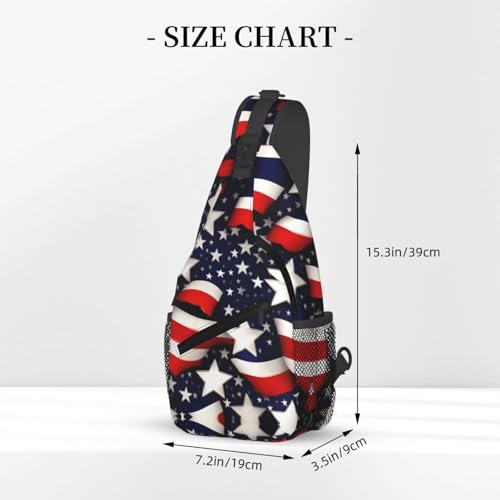 Mochila bandolera deportiva unisex negra para senderismo miniatura 3