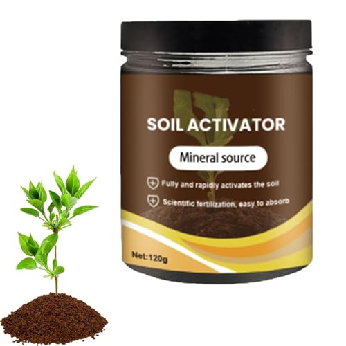 Soil Pro Activator, organischer Bodenaktivator und Pflanzendünger, für Rasen und Gärten, multifunktionaler Bodenbelebungswirkstoff, verbessert die Kohlenstoffbindung im Boden (1pcs)