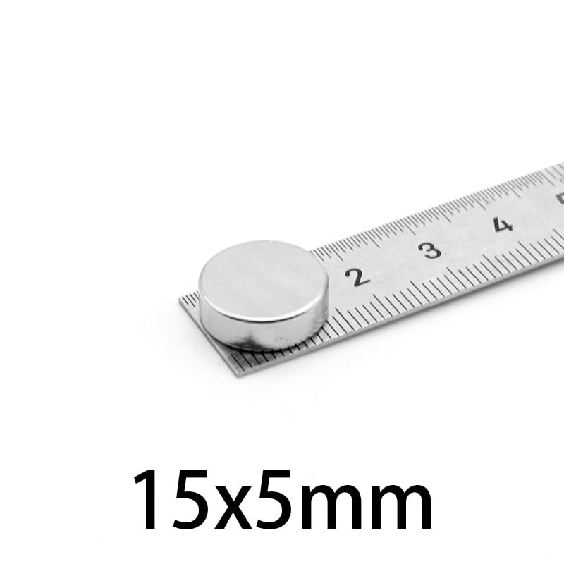 5-80pcs 15x5mm SPowerful disc 15mmx5mm Permanent Neodymium 15 * 5mm Round 15 * 5 Magnet(2pcs)