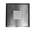 NICOR Lighting DLF-10-TRIM-SQ-BK DLF Sure Fit Series Square Trim Plate, Black