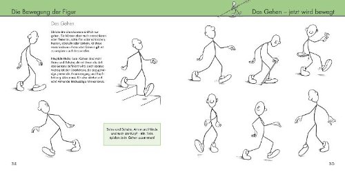Lebendige Strichmännchen zeichnen: Vorlagen und Anleitungen Gebundene Ausgabe – 8. November 2010 - Image 4