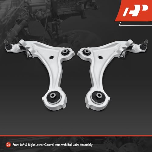 A-Premium 2 x Front Lower Control Arm, with Ball Joint & Bushing, Compatible with Nissan Murano 2009 2010 2011 2012 2013 2014 - Image 4