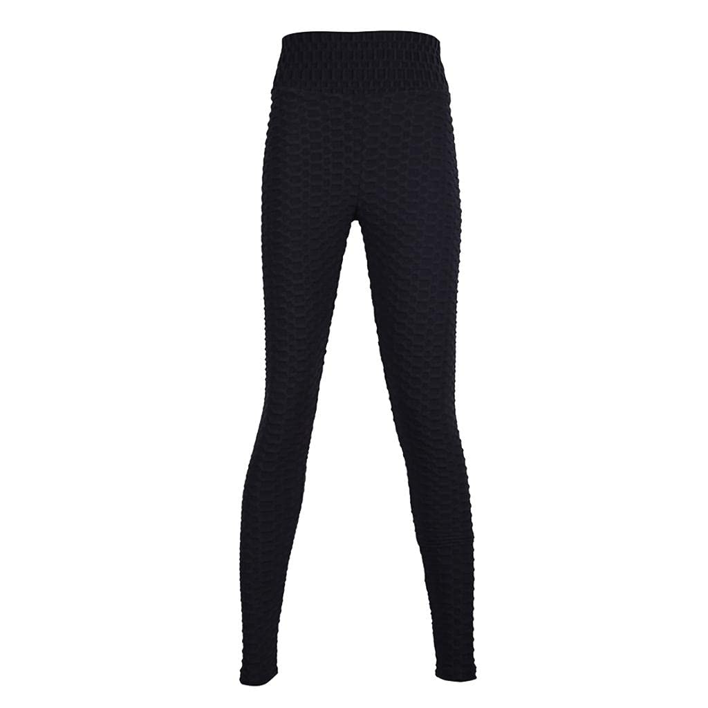 Merishopp Women's High Waist Yoga Pants Tummy Control Back Lift Tights Black S| Sporting Goods|Fitness, Running & Yoga|Clothing & Accessories|Womens Clothing|Pants-image-31