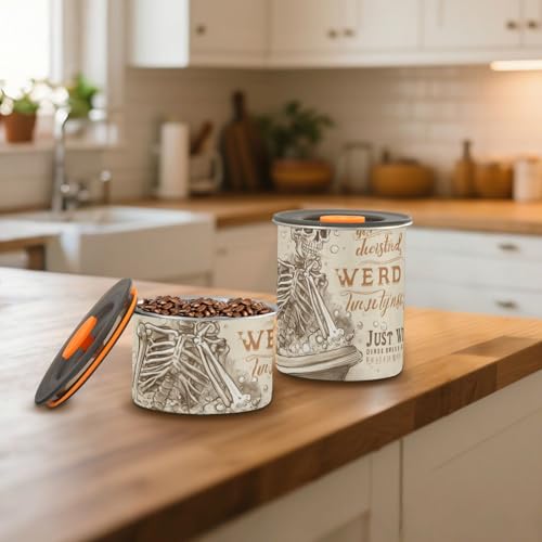 Contenedor hermético para café OTVEE 900ml acero inox miniatura 7