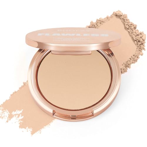 Image of PHOFAY Matte Setting Pressed Powder - Natural Matte Finish, Pore-Blurring & Oil-Control Formula, Antioxidant-Infused, Long-Wear Compact for All Skin Types, 8g / 0.28 oz (03#, 0.04)