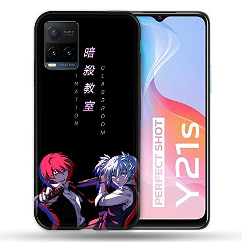 Cokitec Case for Vivo Y21 / Y21S / Y33S Manga Assassination Classroom Duo, Multicolored