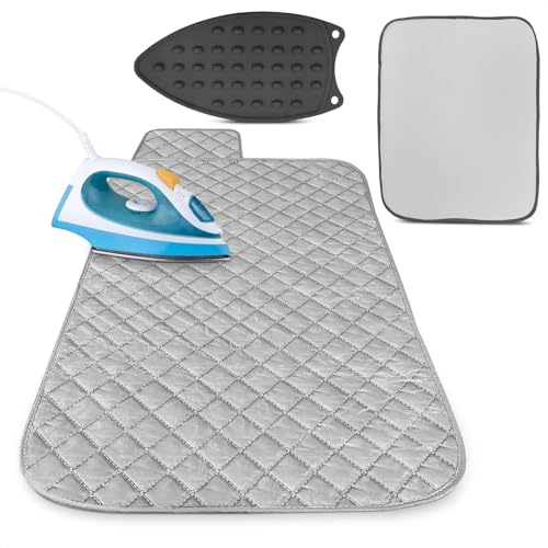 Portable Ironing Mat for Table Top -...