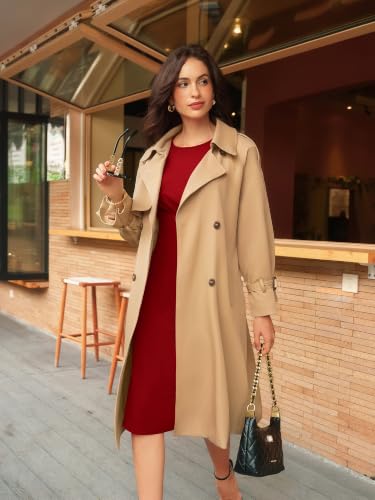 Image of GRACE KARIN Women's Wear to Work Dresses 2026 Cap Sleeve Sheath Bodycon Midi Dress Ruched Business Office Pencil Dress