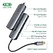 immagine 1HUB USB C, Adattatore Multiporta 7 in 1 USB C Hub con HDMI 4K, Lettore di schede SD/TF, Porta di Carica 100W e 3 Porte USB 3.0 per MacBook Pro/Air, Chromebook, Huawei Mate 10/20/ P20